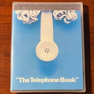 The Telephone Book Blu-ray Vinegar Syndrome OOP New!